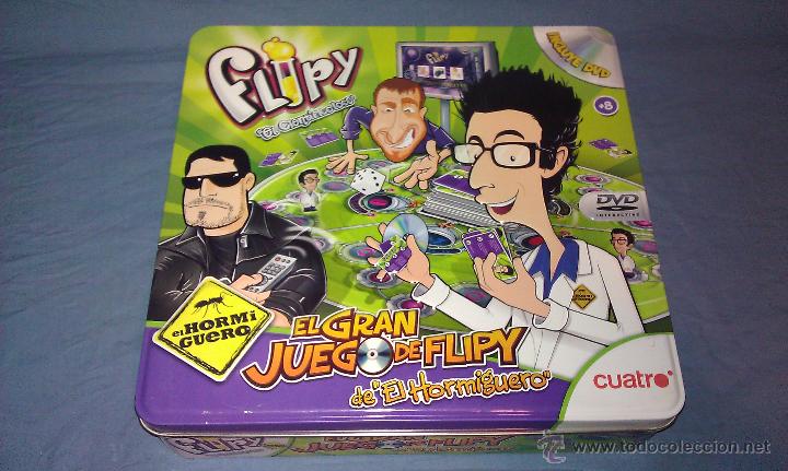 Juegos de mesa: FANT&Aacute;STICO JUEGO DE MESA EL GRAN JUEGO DE FLIPY EL CIENT&Iacute;FICO LOCO DE EL HORMIGUERO - CUATRO -