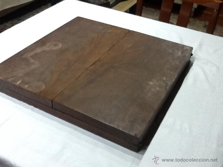 Juegos de mesa: Ajedrez, tabla extensible con ceniceros - Foto 3