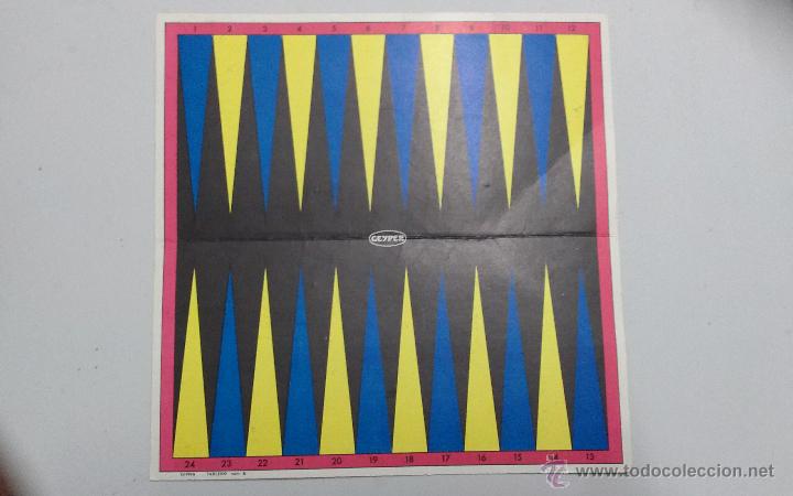 Juegos de mesa: JUEGOS - TABLERO NUMERO 5 Y 6 DE LOS ANTIGUOS JUEGOS REUNIDOS GEYPER 35