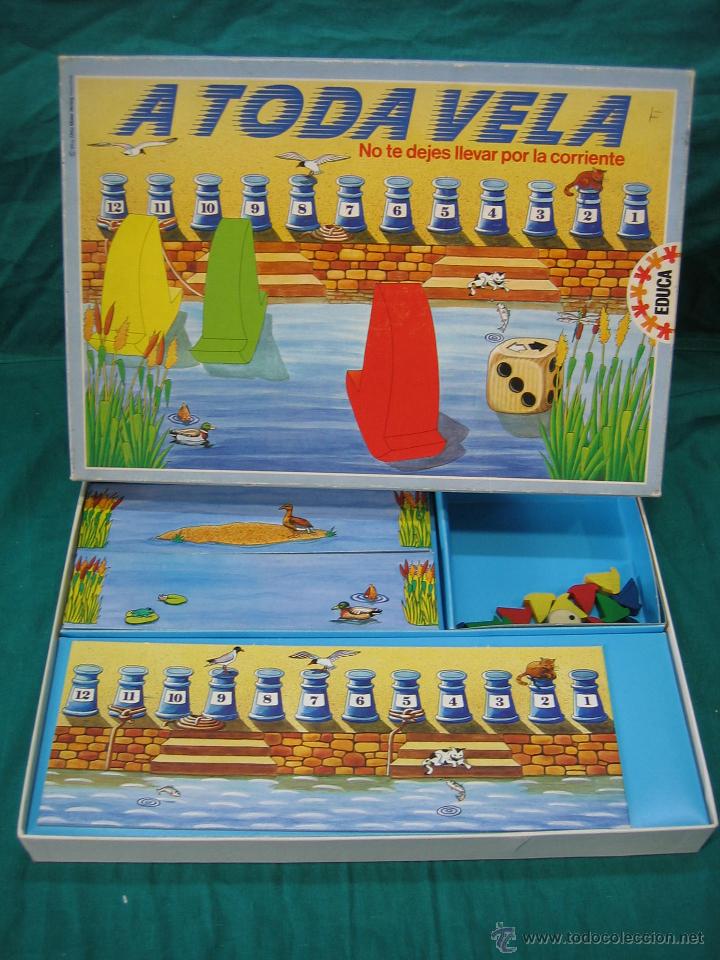 Juegos de mesa: Juego de mesa a toda vela de Educa 89 - Foto 1