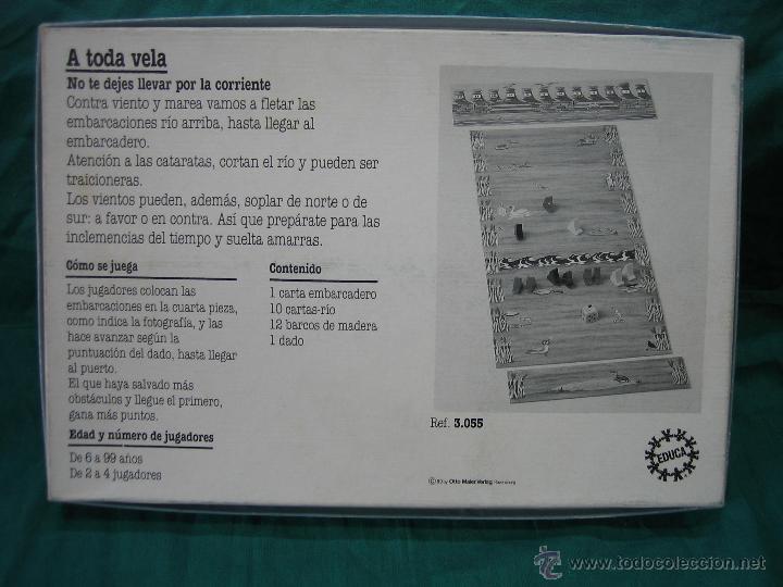 Juegos de mesa: Juego de mesa a toda vela de Educa 89 - Foto 5