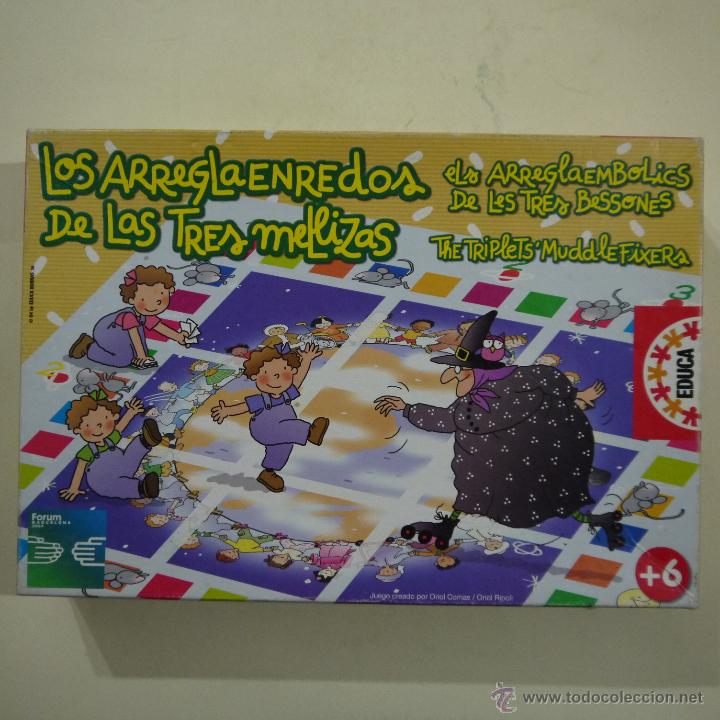 Board Games: LOS ARREGLAENREDOS DE LAS TRES MELLIZAS - EDUCA - 2003