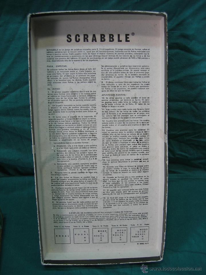 Juegos de mesa: Juego de mesa Scrabble de Borras 1979 - Foto 7