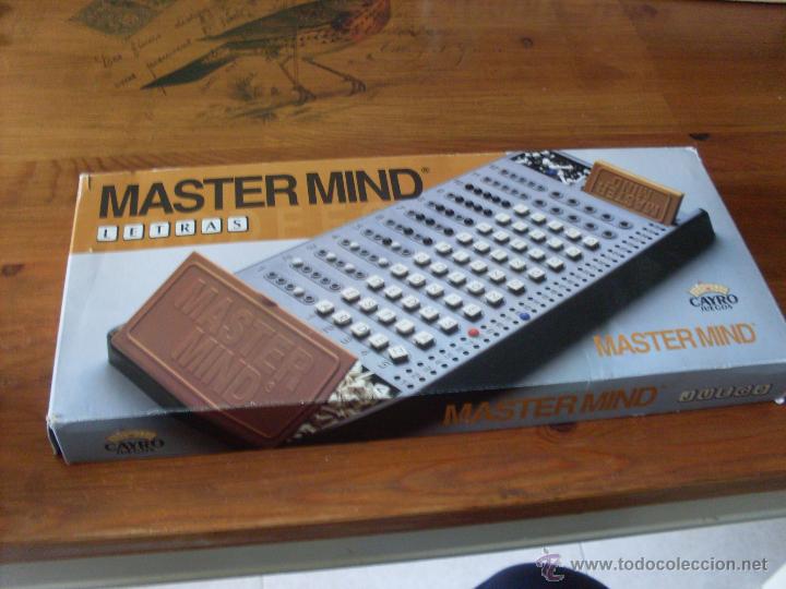 Juegos de mesa: MASTER MIND LETRAS (CAYRO) (J-6)