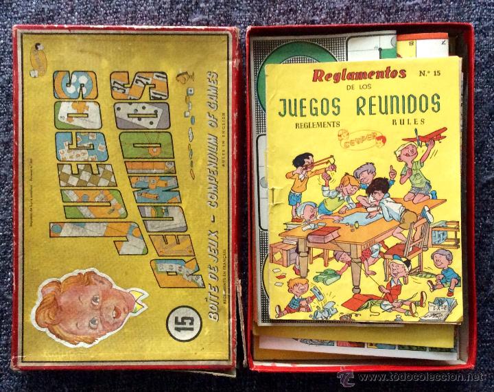 15 Juegos Reunidos Geyper 1960 Comprar Juegos De Mesa Antiguos En