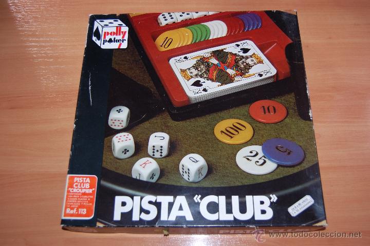 Juegos de mesa: ANTIGUO JUEGO DE MESA PISTA CLUB DE POLLY POKER. NUEVO A ESTRENAR EN CAJA ORIGINAL.