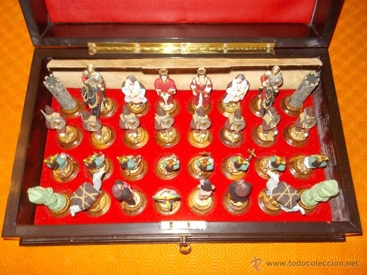 Juegos de mesa: Juego de ajedrez de plomo - Foto 13