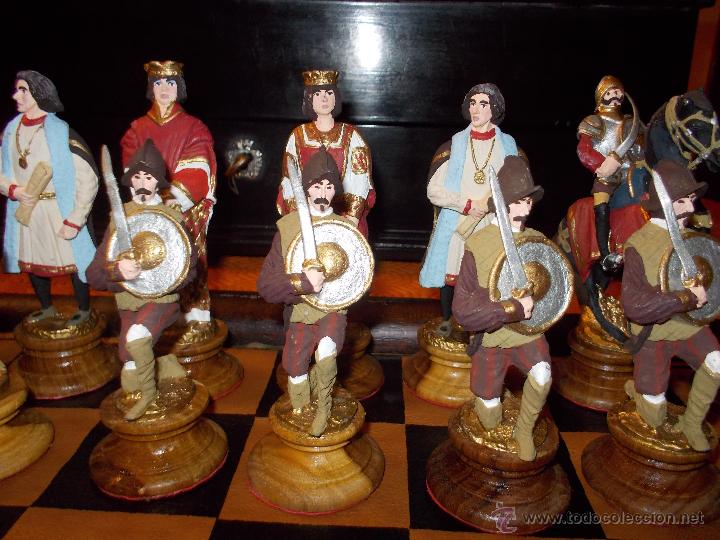 Juegos de mesa: Juego de ajedrez de plomo - Foto 18