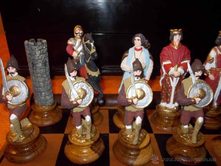 Juegos de mesa: Juego de ajedrez de plomo - Foto 19