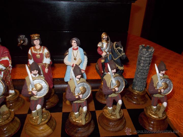 Juegos de mesa: Juego de ajedrez de plomo - Foto 20