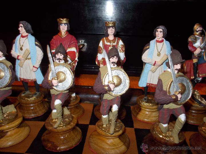 Juegos de mesa: Juego de ajedrez de plomo - Foto 21