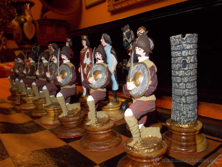 Juegos de mesa: Juego de ajedrez de plomo - Foto 22