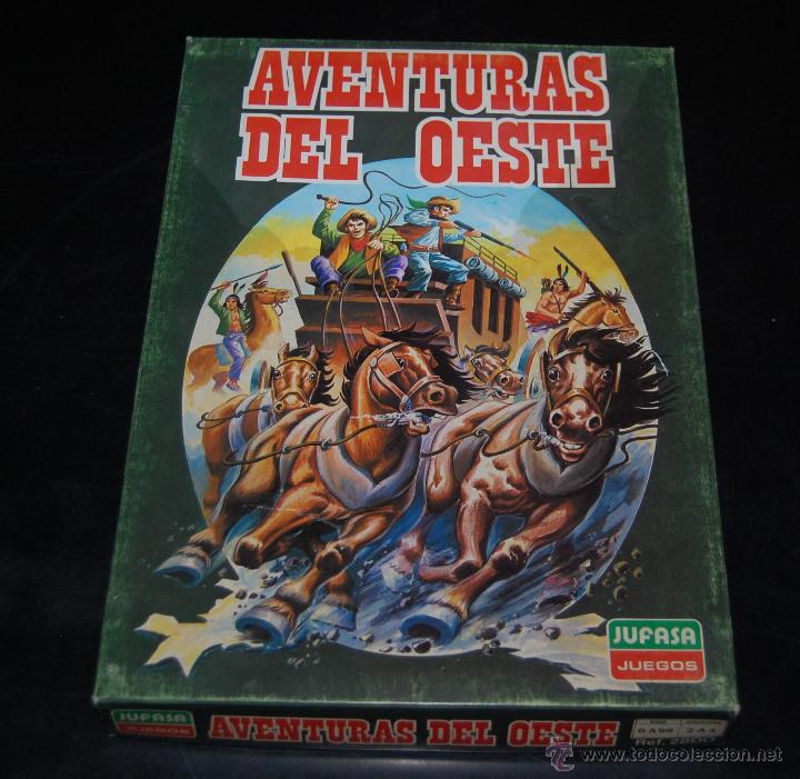 Board Games: JUEGO DE MESA AVENTURAS DEL OESTE JUFASA. NUEVO A ESTRENAR. ANTERIOR A FALOMIR.