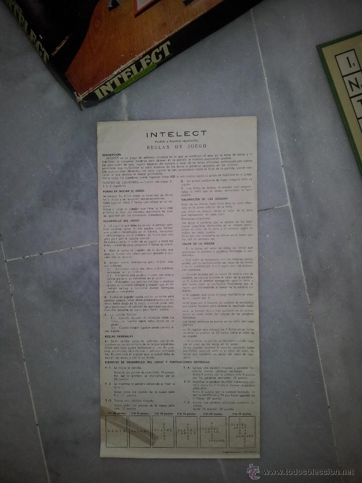 Juegos de mesa: INTELECT JUEGO DE LOS 80 DE CEFA - Foto 4