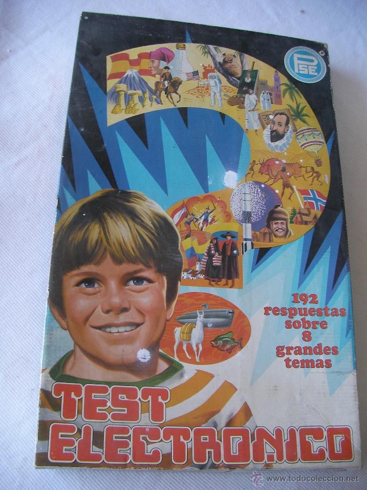 Juegos de mesa: ANTIGUO JUEGO TEST ELECTRONICO - PSE - Foto 1