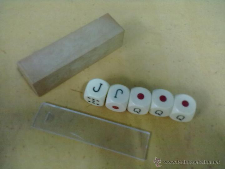 Juegos de mesa: CINCO DADOS POKER EN CAJA PLASTICO - Foto 2