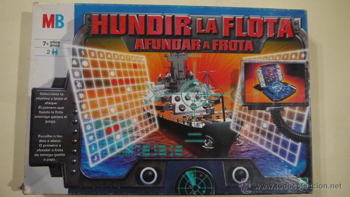 Juegos de mesa: HUNDIR LA FLOTA - MB - 2000
