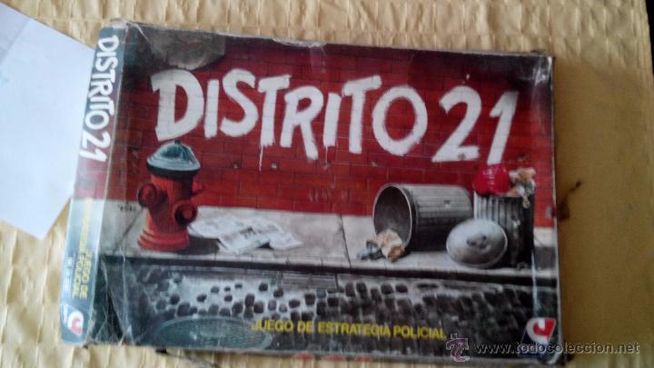 Juegos de mesa: juego de mesa distrito 21 de cefa