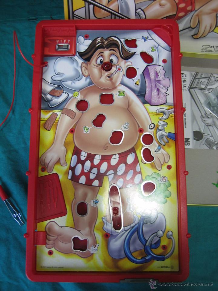 Juegos de mesa: Juego de mesa operaci&oacute;n de MB a&ntilde;o 2002 - Foto 4