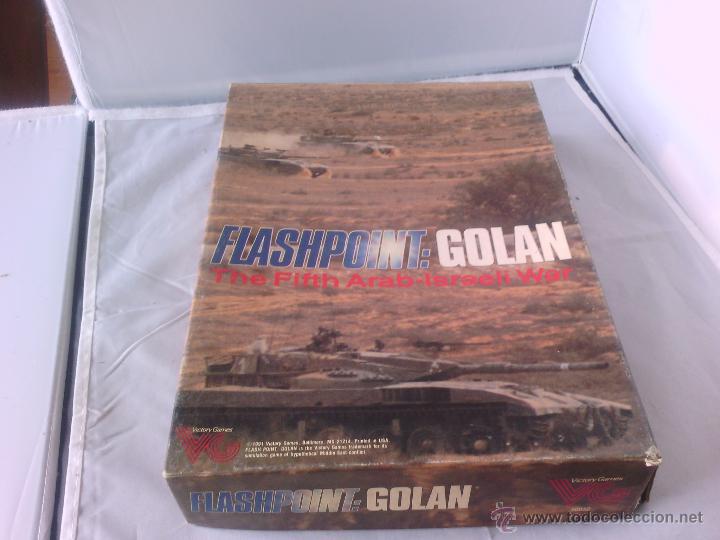 Juegos de mesa: juego de mesa  antiguo descatalogado flashpoint  golan  de victory games