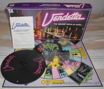 Juegos de mesa: JUEGO VENDETTA, DE BORRAS - Foto 1