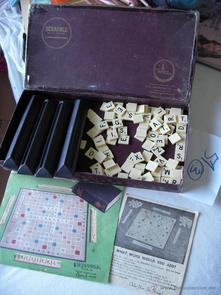 Juegos de mesa: ANTIGUO JUEGO SCRABBLE - Foto 1
