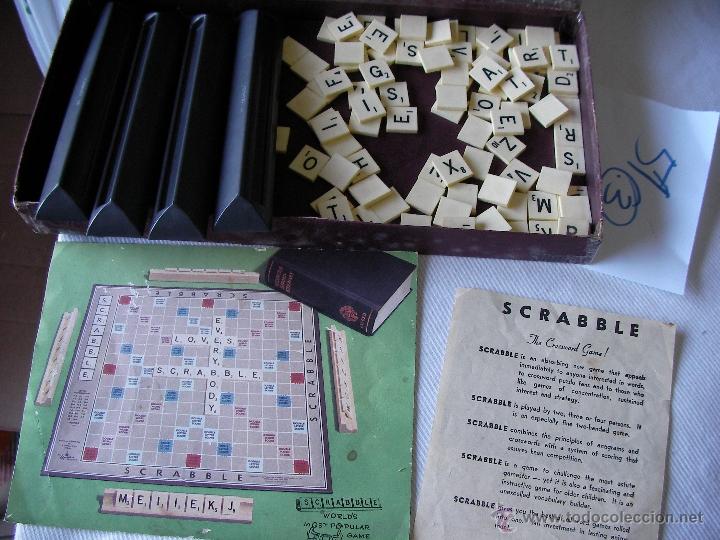 Juegos de mesa: ANTIGUO JUEGO SCRABBLE - Foto 3