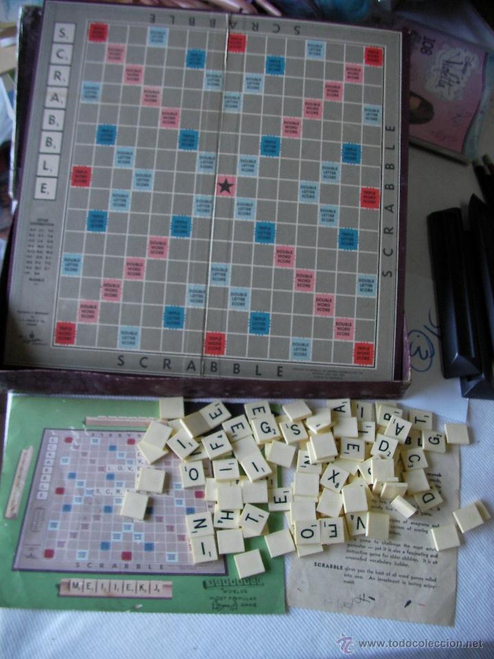 Juegos de mesa: ANTIGUO JUEGO SCRABBLE - Foto 4