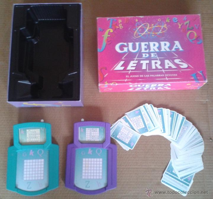 Juegos de mesa: JUEGO GUERRA DE LETRAS DE MB FANTASTICO ESTADO DE CONSERVACION LEER R921