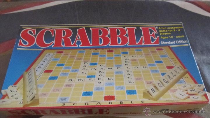 Juegos de mesa: ORIGINAL JUEGO DE SCRABBLE COMPLETO VERSION ORIGINAL EN INGLES - Foto 1