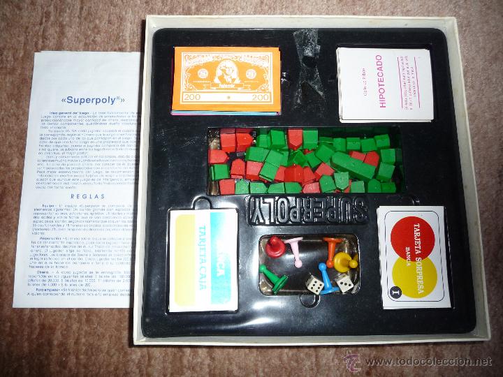 Juegos de mesa: ANTIGUO SUPERPOLY **DE LUXE**. **FALOMIR JUEGOS**. COMPLETO - Foto 2