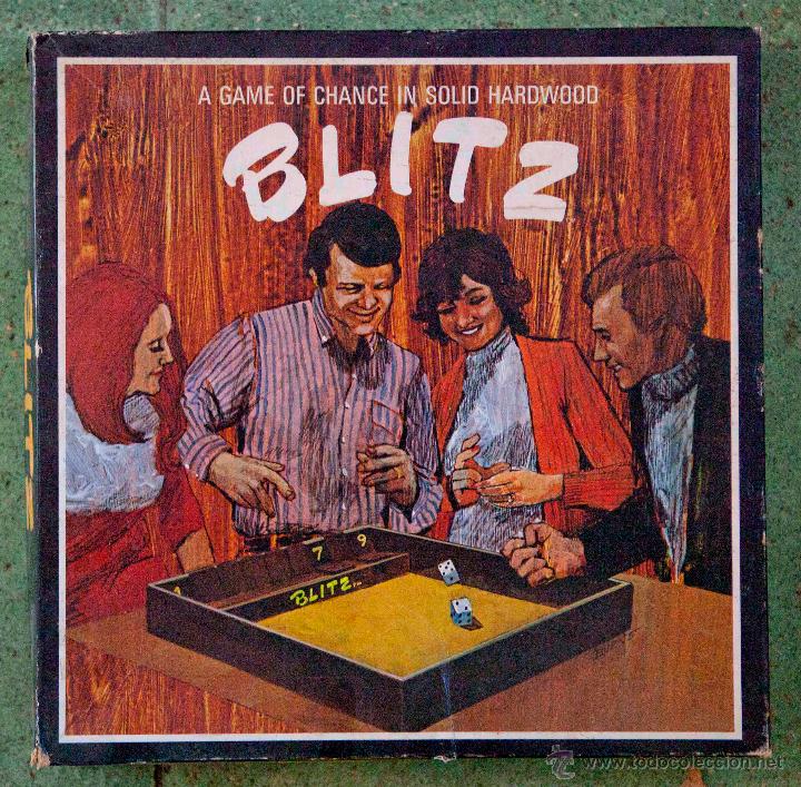 Juegos de mesa: Juego de dados Blitz. A&ntilde;os 70. - Foto 1