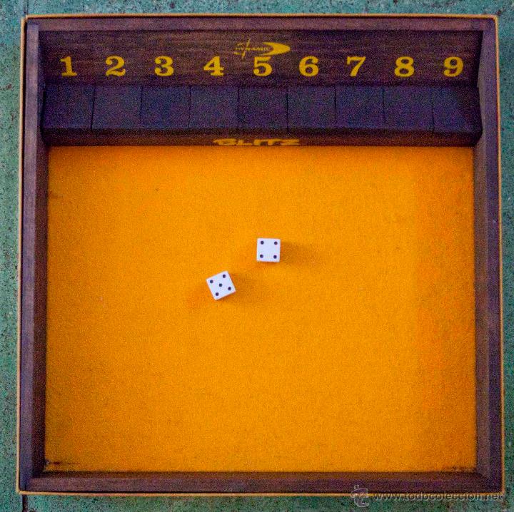 Juegos de mesa: Juego de dados Blitz. A&ntilde;os 70. - Foto 2