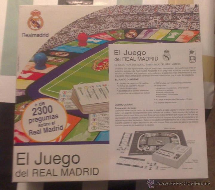 Board Games: JUEGO DE MESA DEL REAL MADRID (F.C. CLUB FUTBOL). BORRAS.