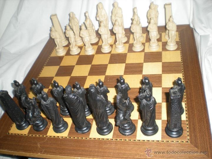 Board Games: GRAN JUEGO DE AJEDREZ-TAMA&Ntilde;O GRANDE