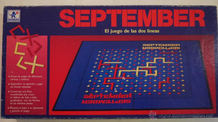 Juegos de mesa: SEPTEMBER - BORR&Aacute;S - 1985 - Foto 1