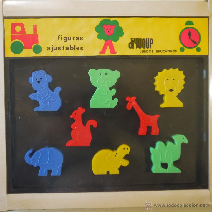 Juegos de mesa: FIGURAS AJUSTABLES. ANIMALES DE LA SELVA - DIYUQUE - Foto 2