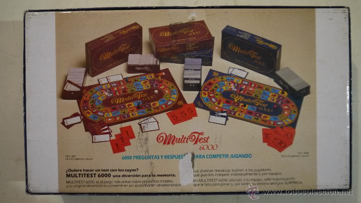 Juegos de mesa: MULTI TEST 6000 - FACTOR GAMES - Foto 2