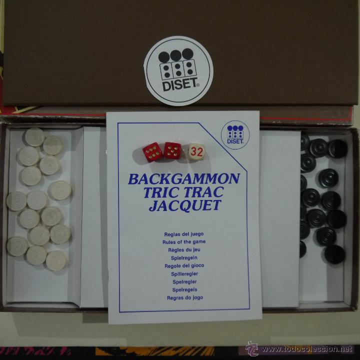 Juegos de mesa: BACKGAMMON - DISET - Foto 3