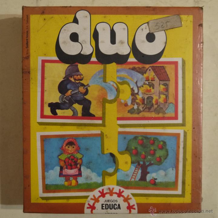 Juegos de mesa: DUO - EDUCA - 1978 - JUEGO NUEVO Y PRECINTADO - Foto 1