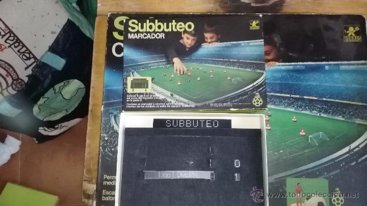 Juegos de mesa: marcador de subbuteo borras - Foto 1
