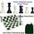 Juegos de mesa: Chess. Piezas de ajedrez de pl&aacute;stico muy resistentes y pesadas Gambit - Foto 2