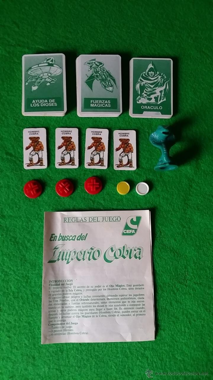 Juegos de mesa: JUEGO DE MESA EN BUSCA DEL IMPERIO COBRA DE CEFA - Foto 5