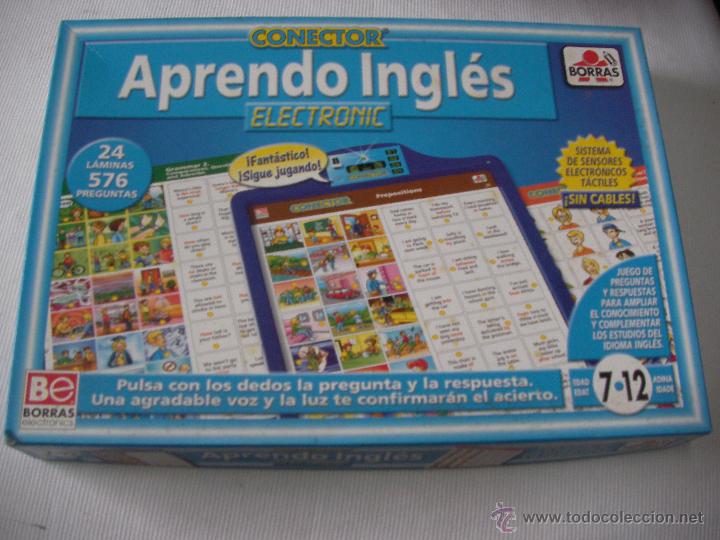 Juegos de mesa: ANTIGUO JUEGO - CONECTOR - APRENDO INGLES - BORRAS - Foto 1