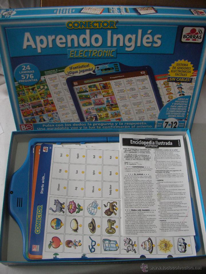 Juegos de mesa: ANTIGUO JUEGO - CONECTOR - APRENDO INGLES - BORRAS - Foto 2