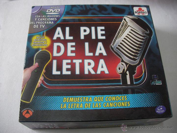 Juegos de mesa: JUEGO - AL PIE DE LA LETRA - BORRAS - Foto 1