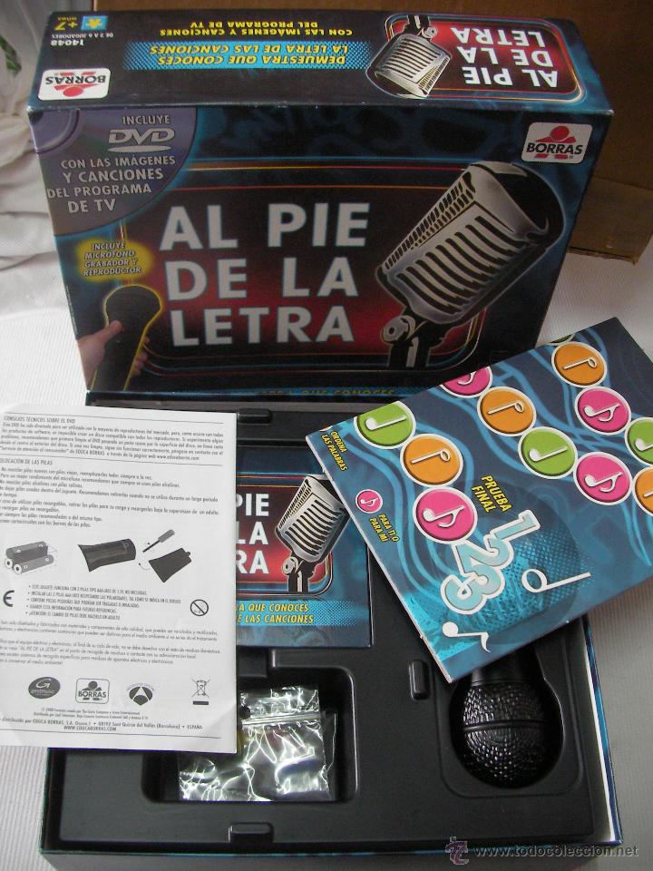 Juegos de mesa: JUEGO - AL PIE DE LA LETRA - BORRAS - Foto 2