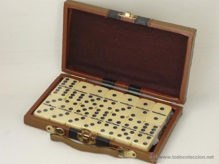 Juegos de mesa: ESTUCHE DOMINO. 19X11X3CM. - Foto 1