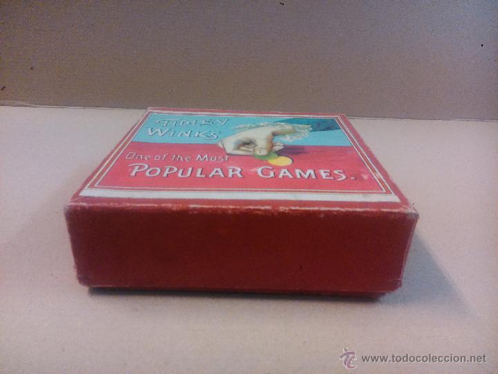 Juegos de mesa: Antig&uuml;o juego de mesa: Tidley Winks - Foto 2
