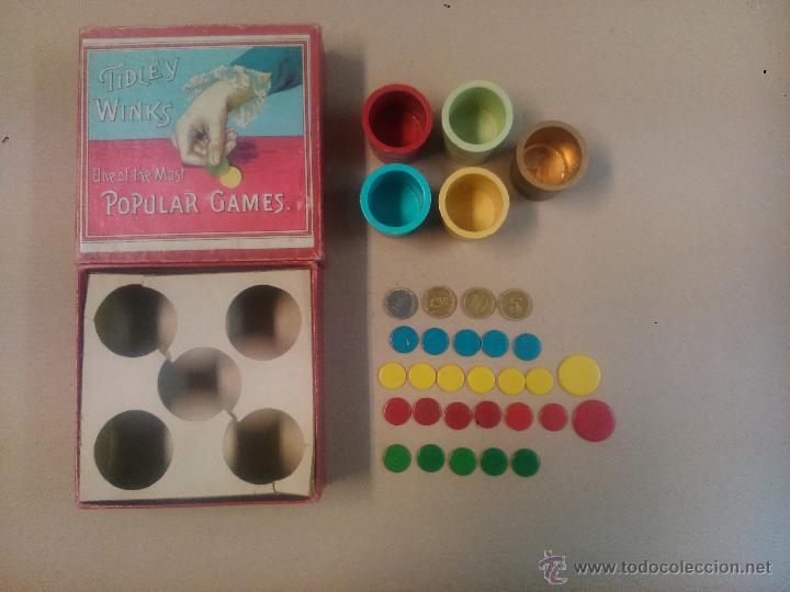 Juegos de mesa: Antig&uuml;o juego de mesa: Tidley Winks - Foto 3